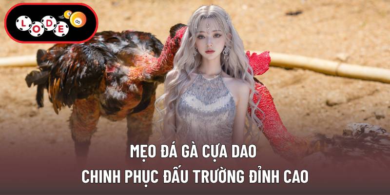 Mẹo Đá Gà Cựa Dao - Chinh Phục Đấu Trường Đỉnh Cao